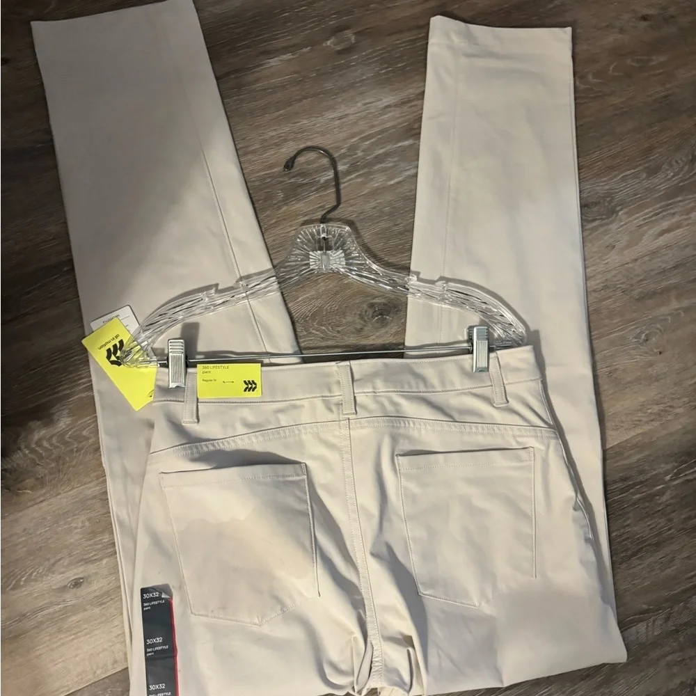 Men's All In Motion 360 Lifestyle 360 pants in Stone Sz 30X32 NWT_5